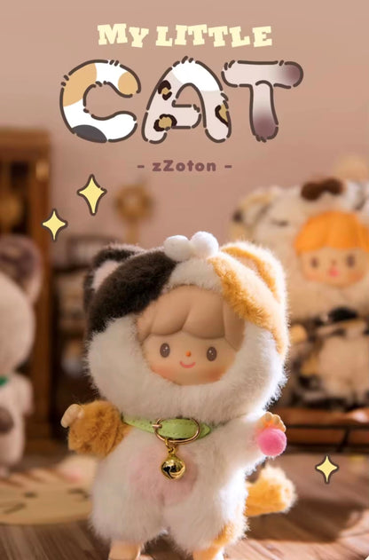 CAT zZOTON - My Little Cat Serie - Peluche Coleccionable / Caja Misteriosa