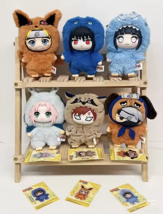 KAKASHI Hatake - Naruto Shippuden - Cute Beast Party Serie - Peluche Coleccionable / Caja Misteriosa