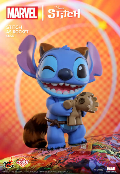 STITCH Disney + Marvel - Cosbi Collection - Figura Coleccionable / Caja Misteriosa