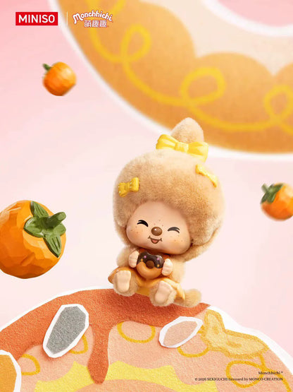 Monchhichi - Mon Mon Farm - Classic Coffie Series - Figura Coleccionable