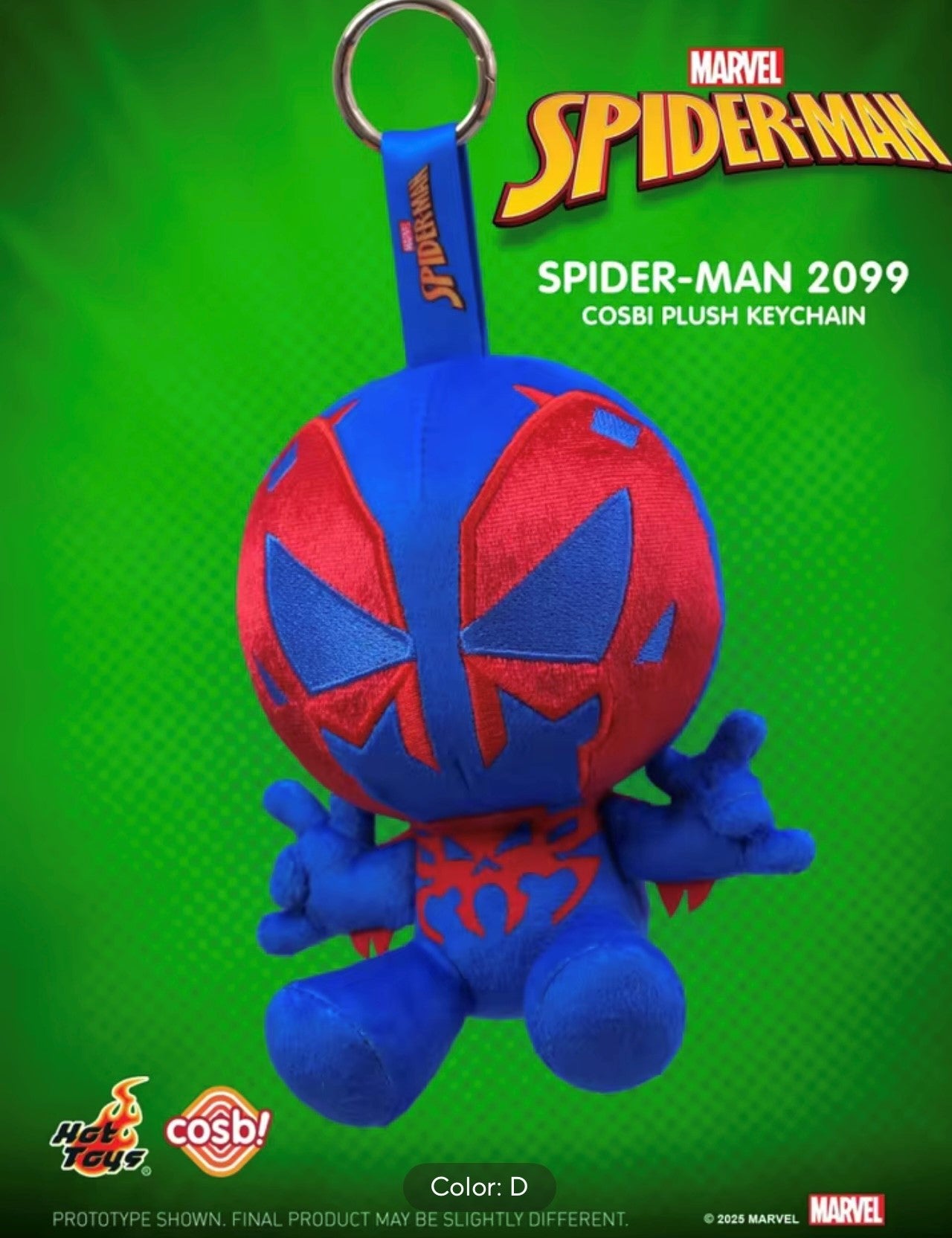 SPIDER-MAN - Cosbi Plush Keychain Collection - Colgante de Peluche / Caja Misteriosa