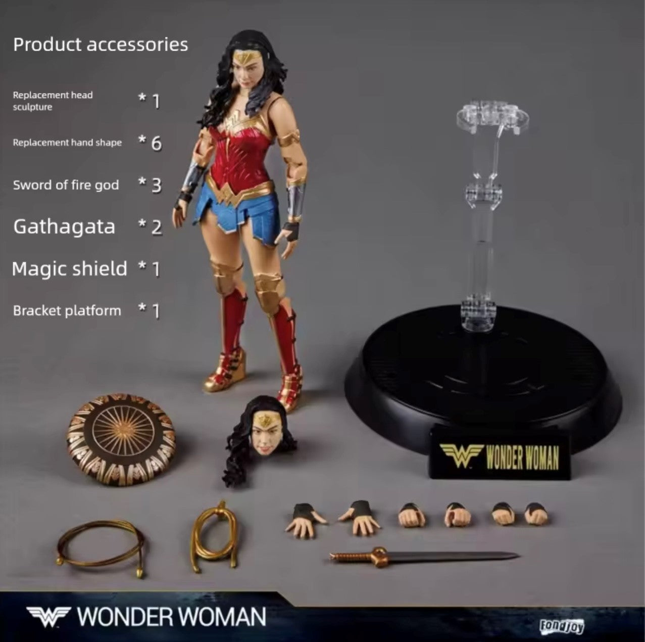 WONDER WOMAN - Justice League - Figura Coleccionable
