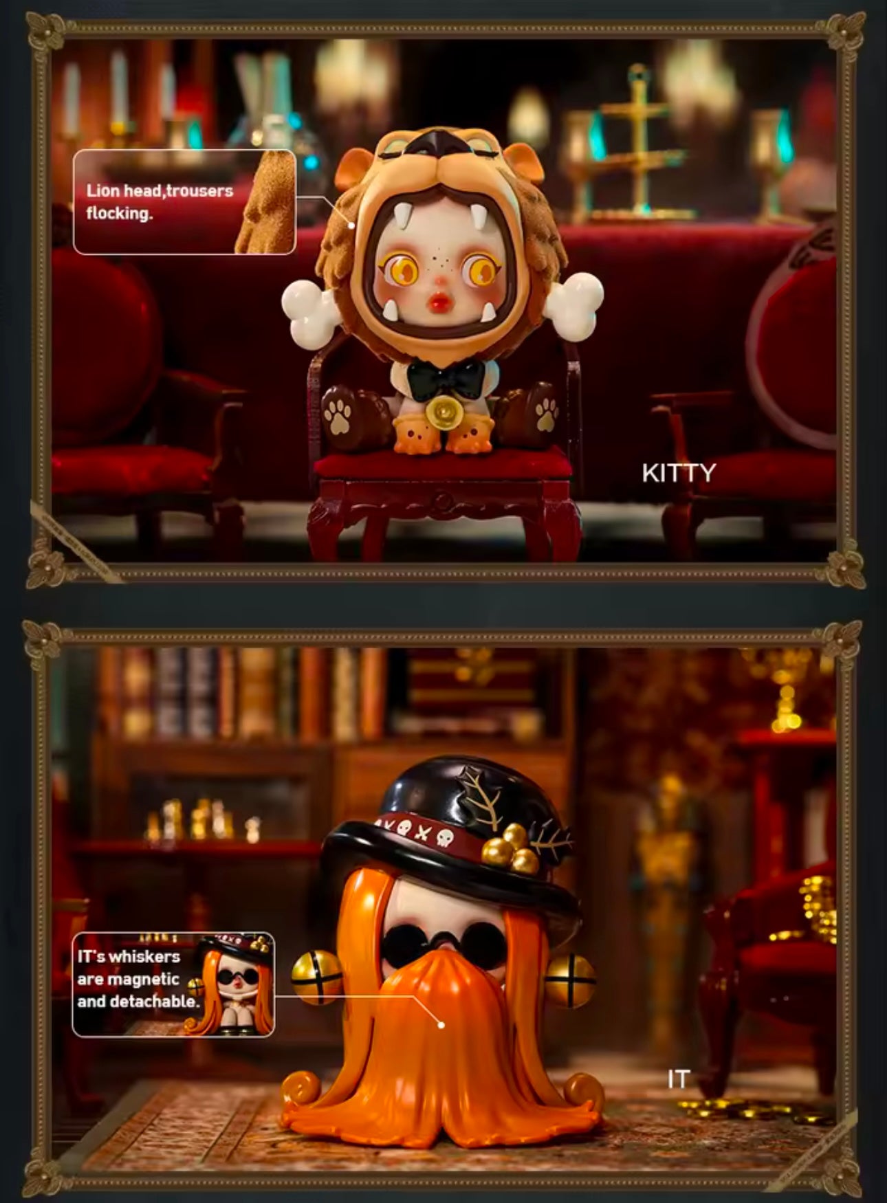 SKULLPANDA × THE ADDAMS FAMILY Series - Figura Coleccionable / Caja Misteriosa