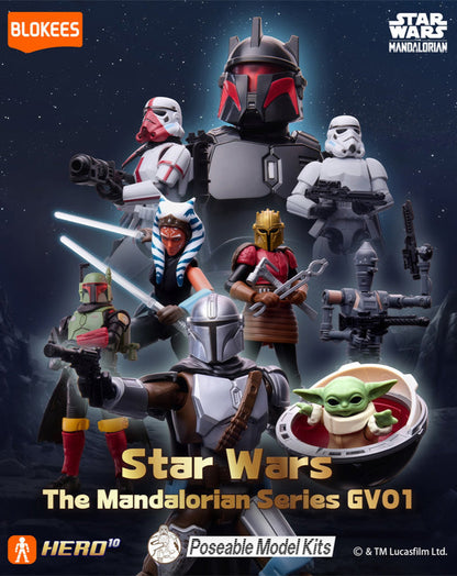 STAR WARS THE MANDALORIAN - Galaxy version vol. 1 - Figura Coleccionable / Caja Misteriosa  / Model Kit