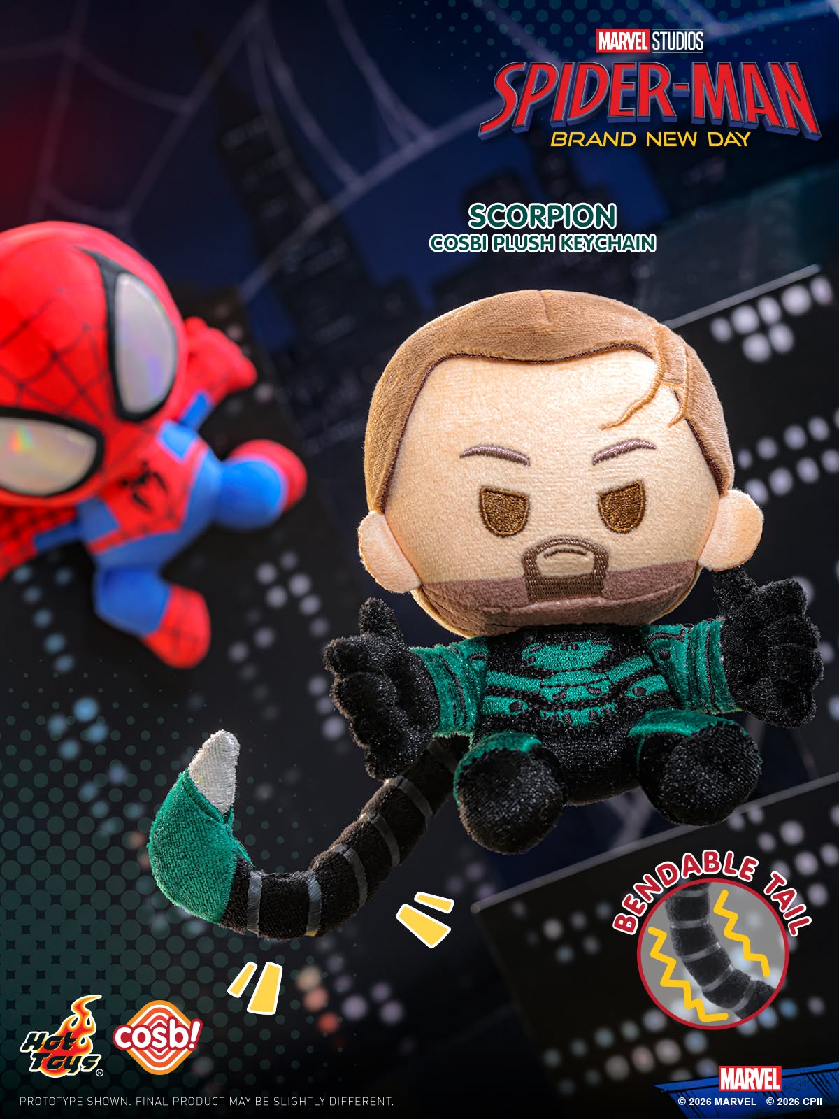 Spider-Man - Brand New Day - Cosbi Plush Keychain Collection