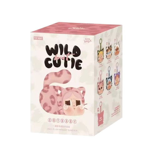 CRYBABY - Wild But Cutie Serie - Colgante de Peluche / Caja Misteriosa
