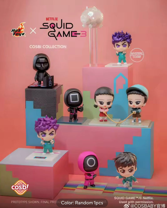 SQUID GAME / Juego del Calamar - Serie 2 - Cosbi Collection - Figura Coleccionable / Caja Misteriosa