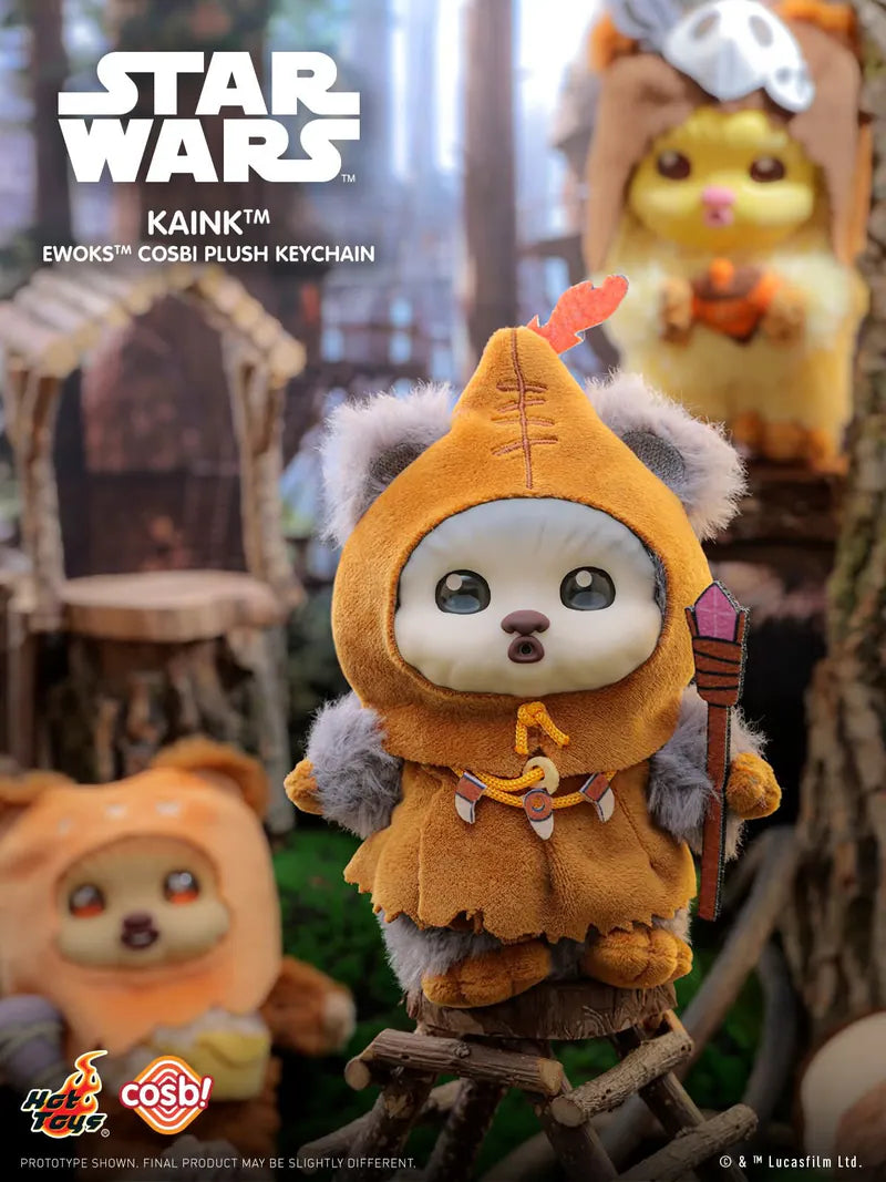 Star Wars: Ewoks™ - Cosbi Plush Keychain - Collection Series 2 - Figura Coleccionable / Caja Misteriosa