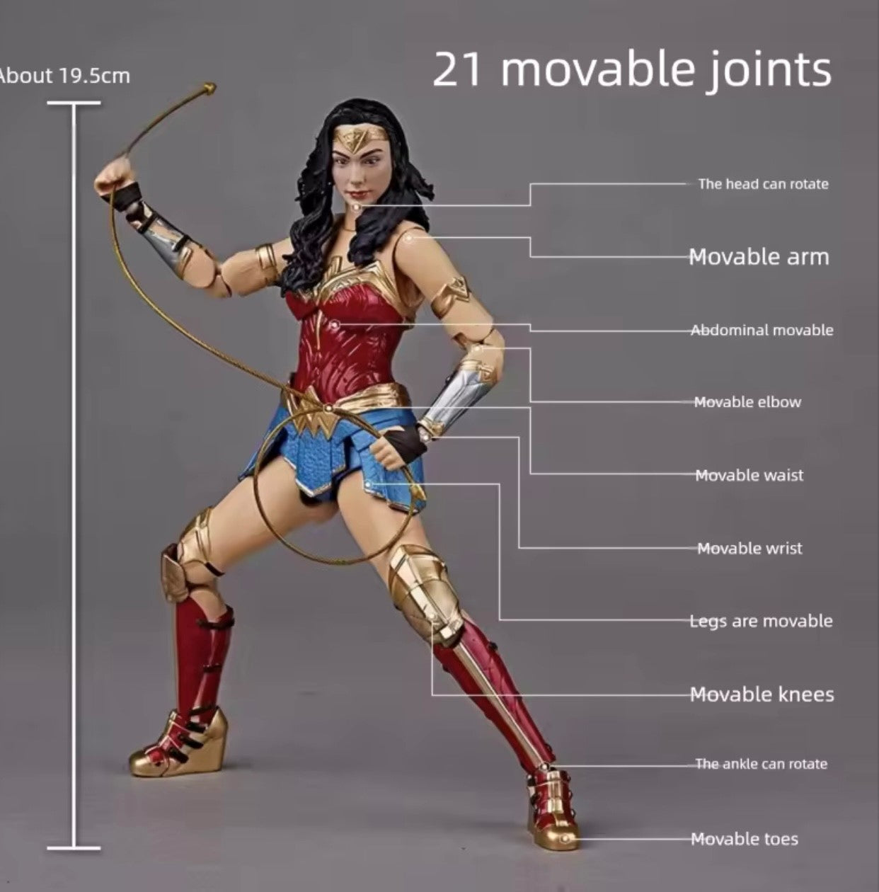WONDER WOMAN - Justice League - Figura Coleccionable
