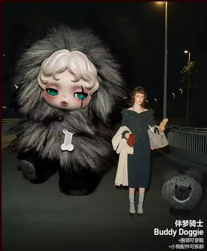 SKULLPANDA - You Found Me! Serie - Colgante de Peluche / Caja Misteriosa