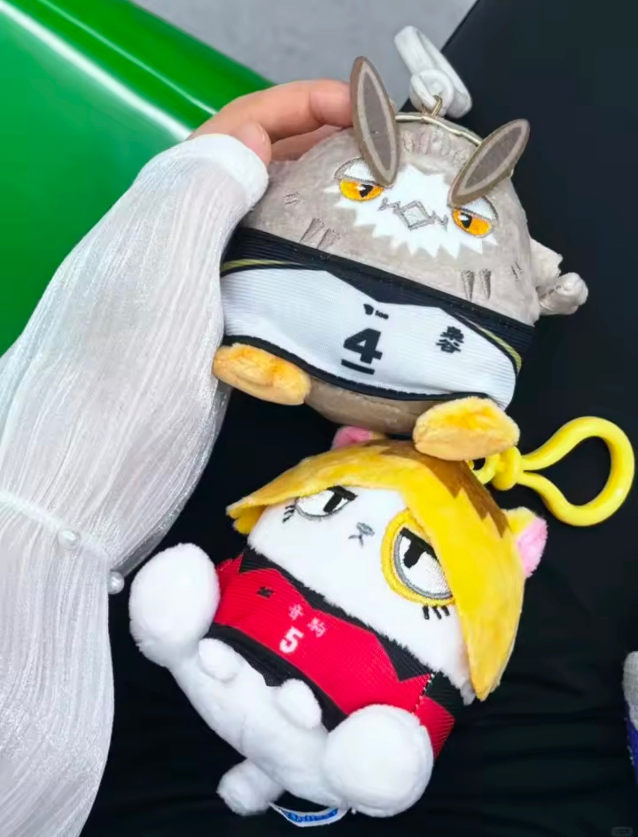 HAIKYU!! - GUGU (mascota) Hinata Shoyo Serie - Colgante de Peluche / Caja Misteriosa (PEDIDO)