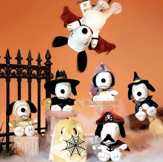 Snoopy - Mischief Party Series - Colgante de Peluche / Caja Misteriosa