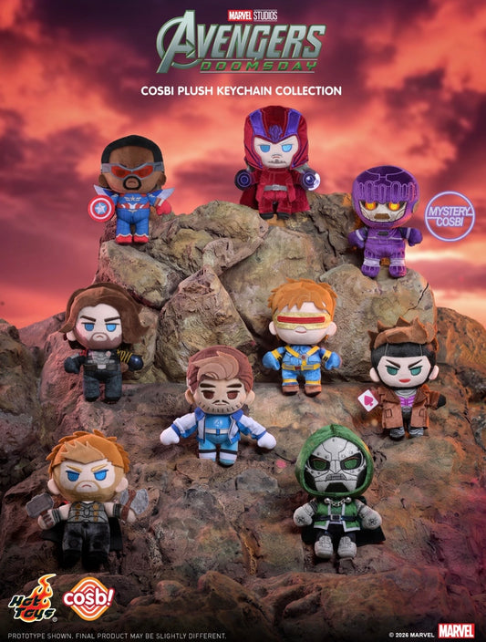 Avenger: Doomsday - Plush Keychain - Cosbi Collection - Figura de Colección / Caja Misteriosa