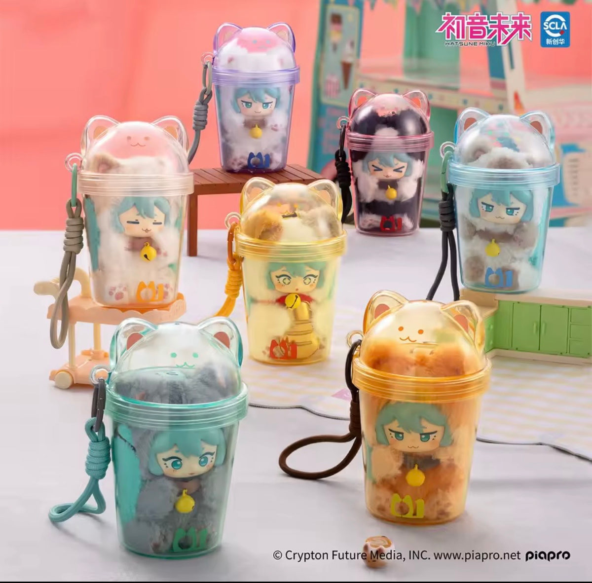 Hatsune Miku - Milk Tea Cup Series- Figura de Colección / Caja Misteriosa