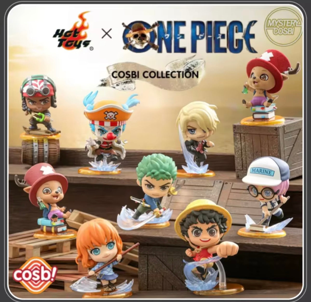 ONE PIECE - Cosbi Collection - Figura Coleccionable / Caja Misteriosa