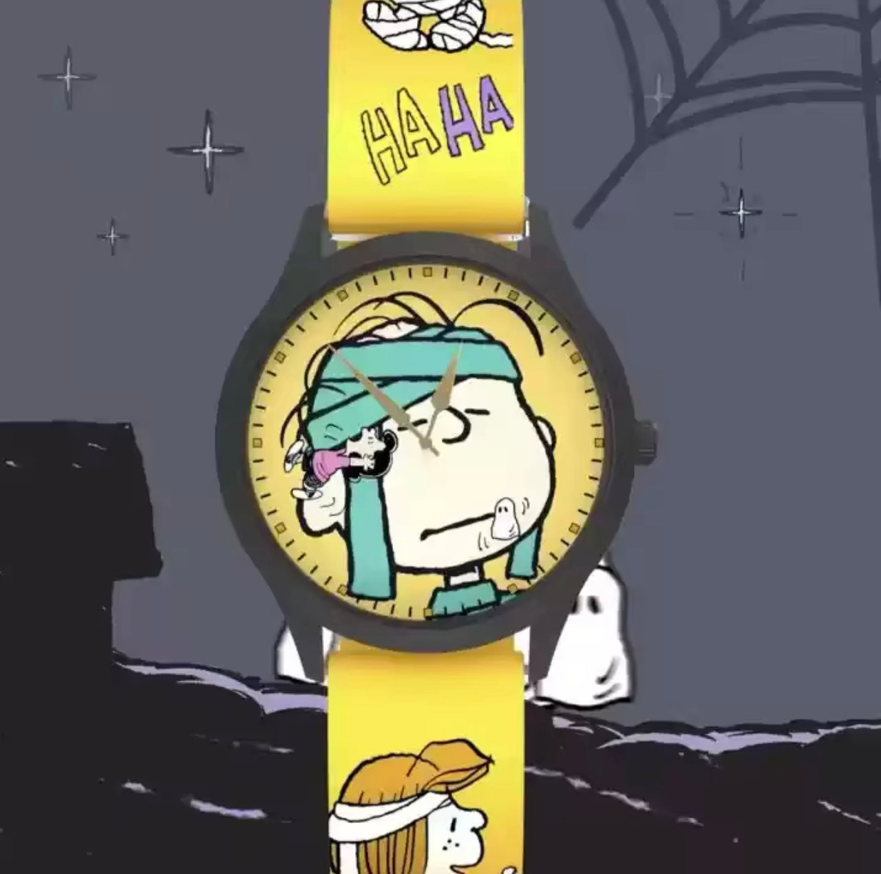 RELOJ SNOOPY & FRIENDS - Watches for the Gang Serie - Accesorio Coleccionable / Caja Misteriosa