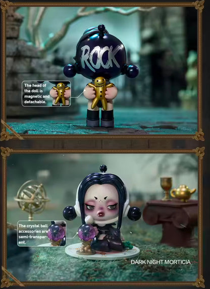 SKULLPANDA × THE ADDAMS FAMILY Series - Figura Coleccionable / Caja Misteriosa