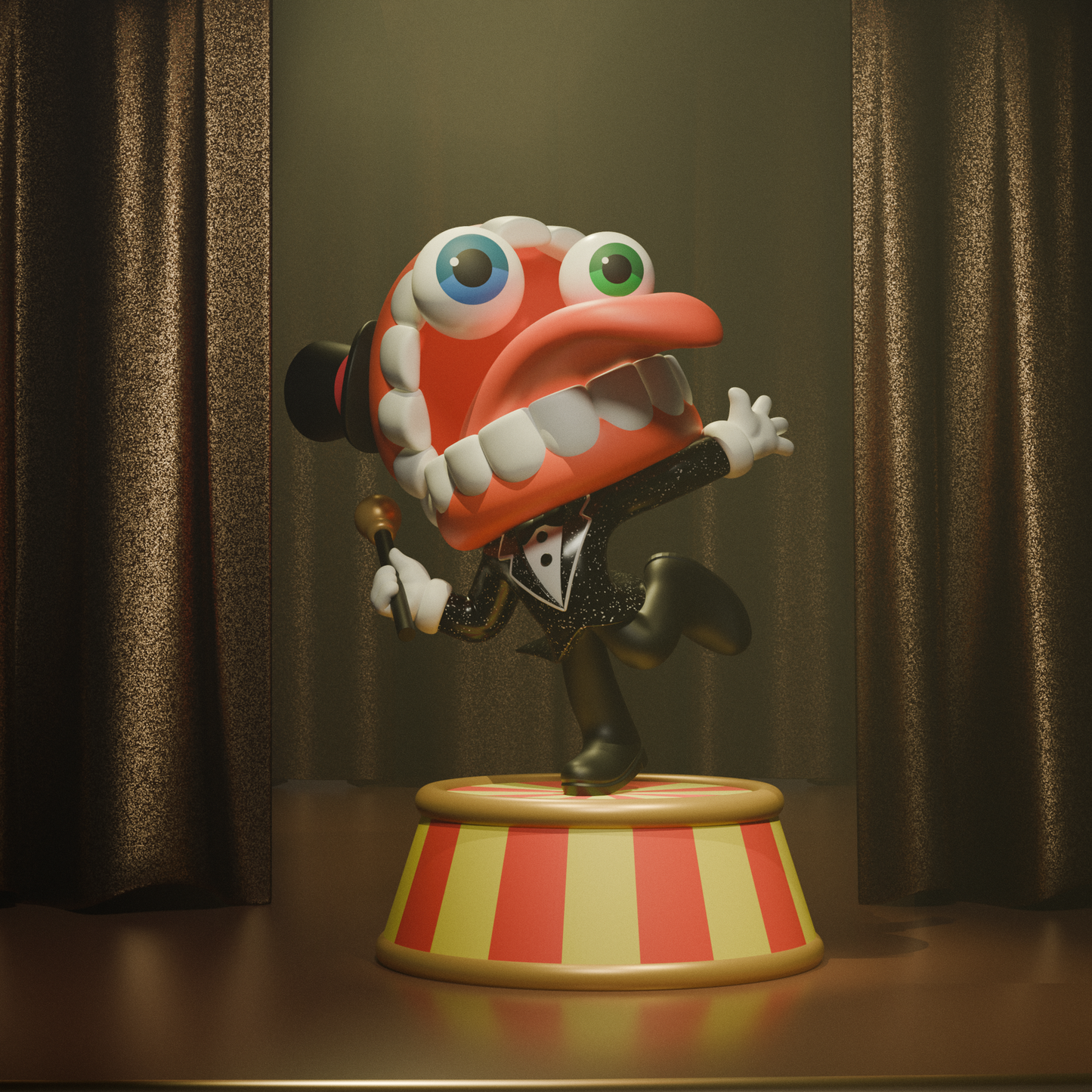 DIGITAL CIRCUS - El asombroso Circo Digital - Side Show Series- Figura Coleccionable / Caja Misteriosa