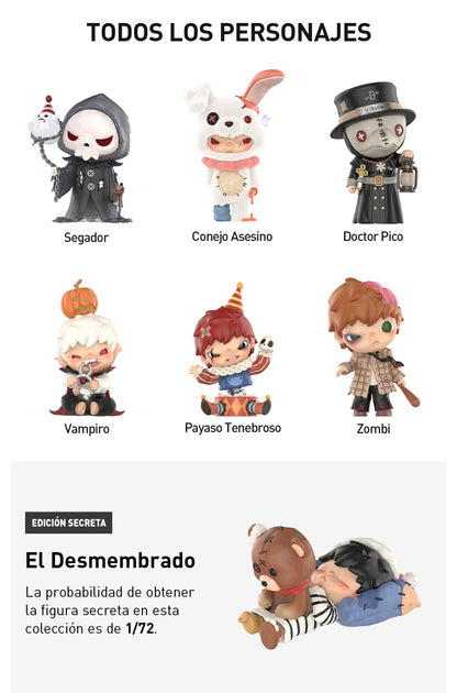HIRONO x Parque Misterioso / Monsters Carnival Series (+ Pedestal fantasmal con luz) - Figura Coleccionable / Caja Misteriosa