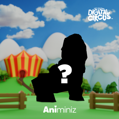 DIGITAL CIRCUS - El asombroso Circo Digital - Personajes Principales - Figura Coleccionable / Caja Misteriosa