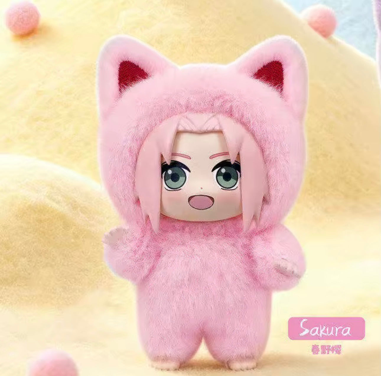 Naruto Cat Paradise - Kitten Land - Plush Doll - Serie Vol. 1, 2, 3 - Eaki