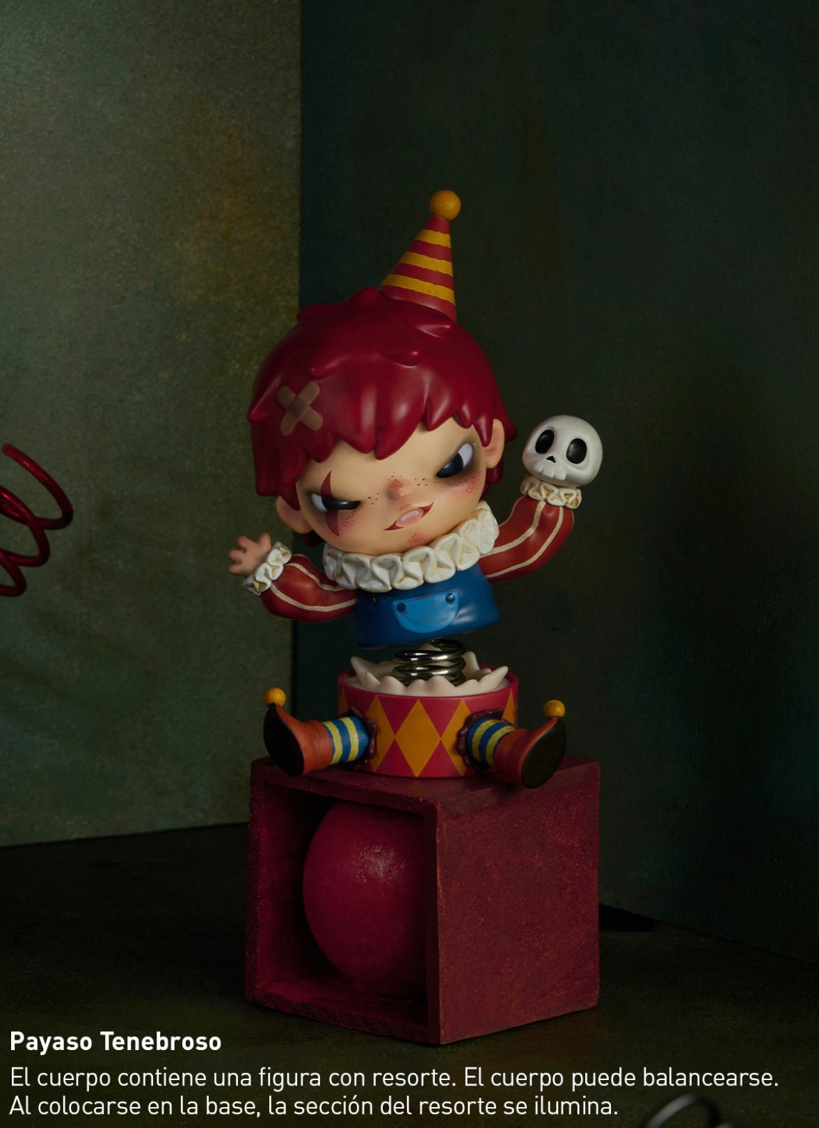 HIRONO x Parque Misterioso / Monsters Carnival Series (+ Pedestal fantasmal con luz) - Figura Coleccionable / Caja Misteriosa