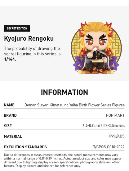 DEMON SLAYER: Kimetsu no Yaiba - Birth Flower Series - Figura Coleccionable / Caja Misteriosa