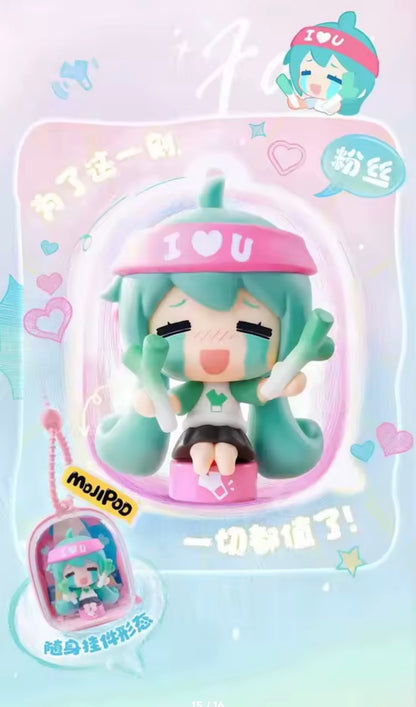 Hatsune Miku - MOJIPOD - Series: Diverse Music Festival - Figura de Colección / Caja Misteriosa