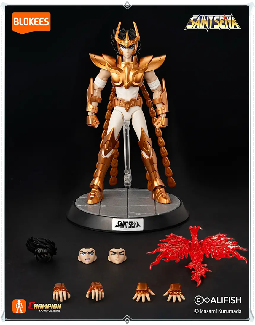 Phoenix Ikki - Saint Seiya Champion Class 12 - Figura Coleccionable / Model Kit