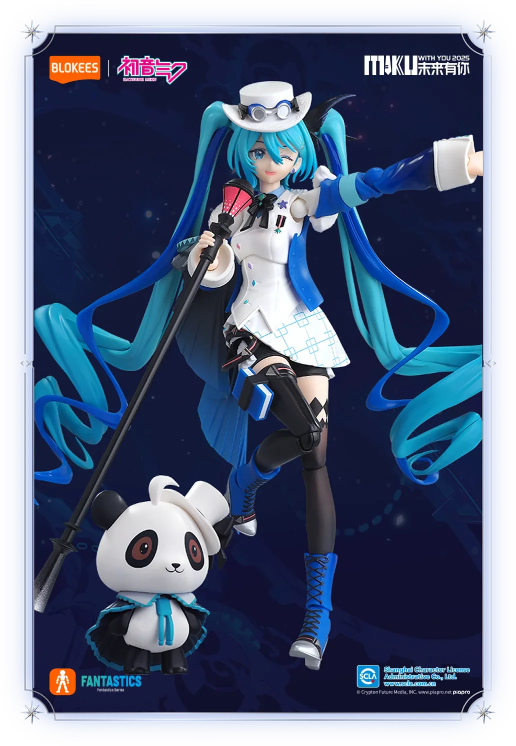 Hatsune Miku Fantastics - Miku with You 2025 - Figura Coleccionable / Model Kit