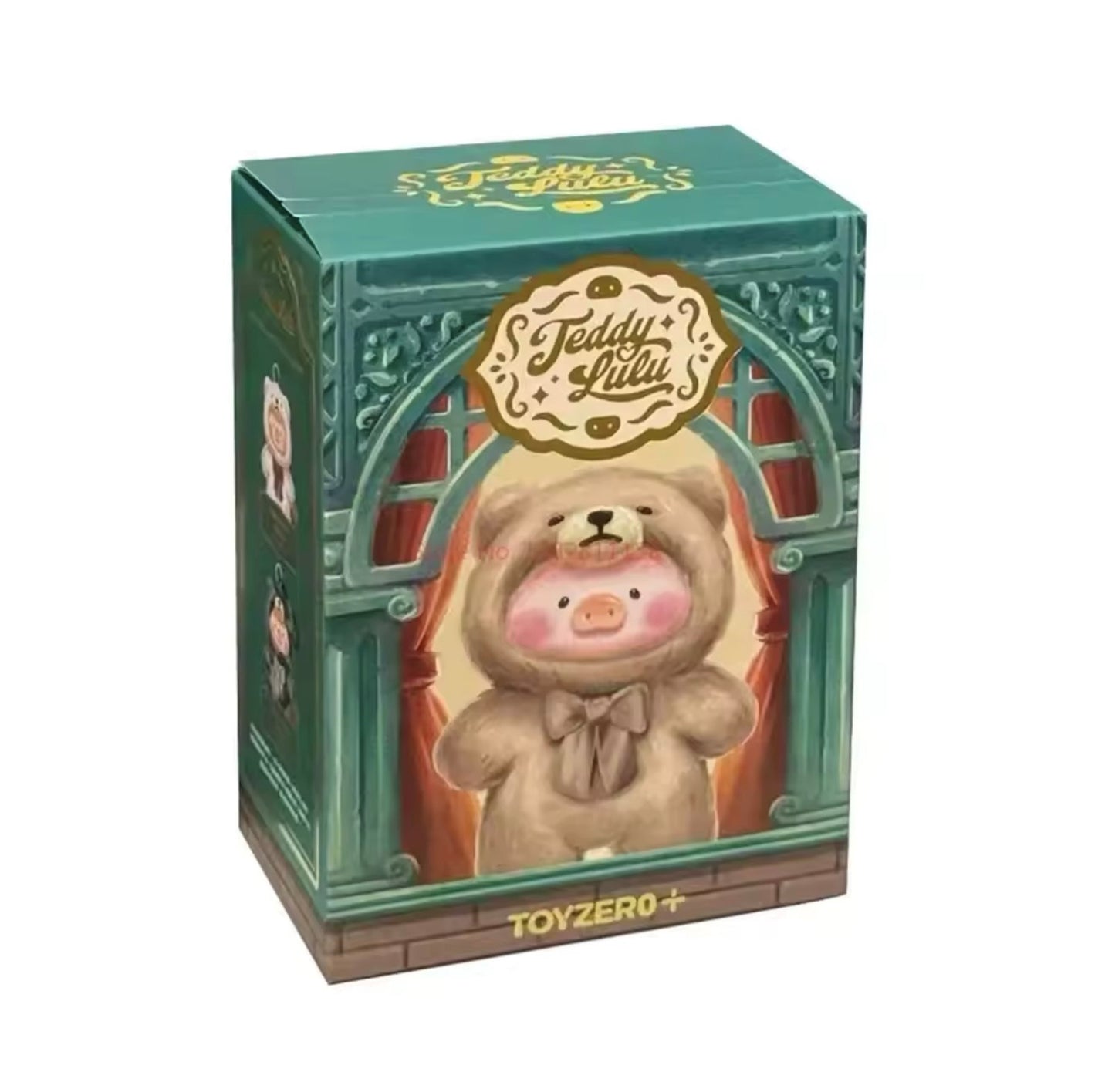 TEDDY - LULU PIG Serie - Colgante de Peluche / Caja Misteriosa