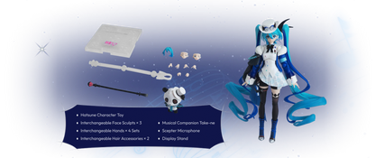 Hatsune Miku Fantastics - Miku with You 2025 - Figura Coleccionable / Model Kit
