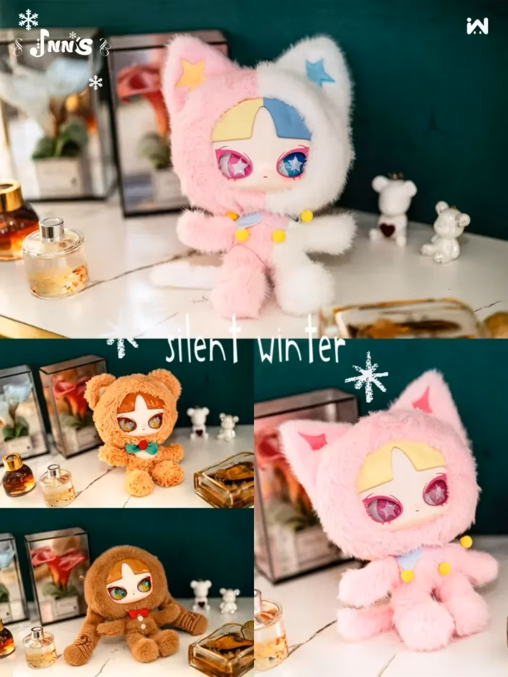 SILENT WINTER - INN´S Plush Serie - Colgante de Peluche / Caja Misteriosa