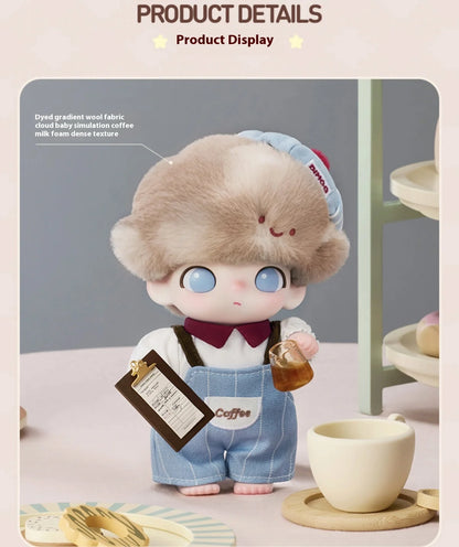 DIMOO World - Crush on Coffee Serie - Colgante de Peluche Coleccionable (PEDIDO)