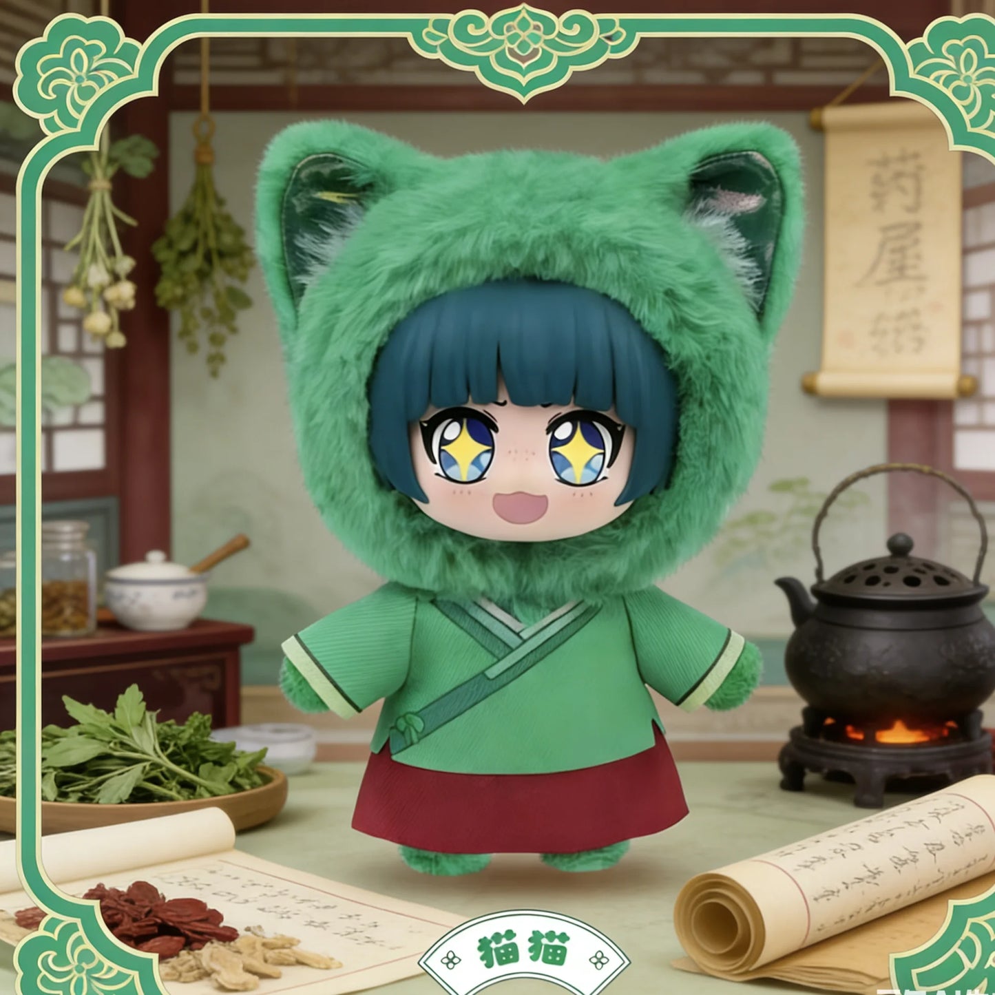 The Apothecary Diaries - Character Series - Colgante de Peluche / Caja Misteriosa