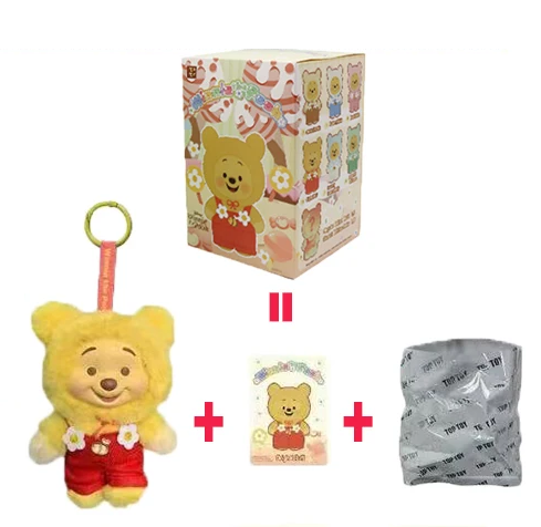 WINNIE THE POOH Serie - Colgante de Peluche / Caja Misteriosa