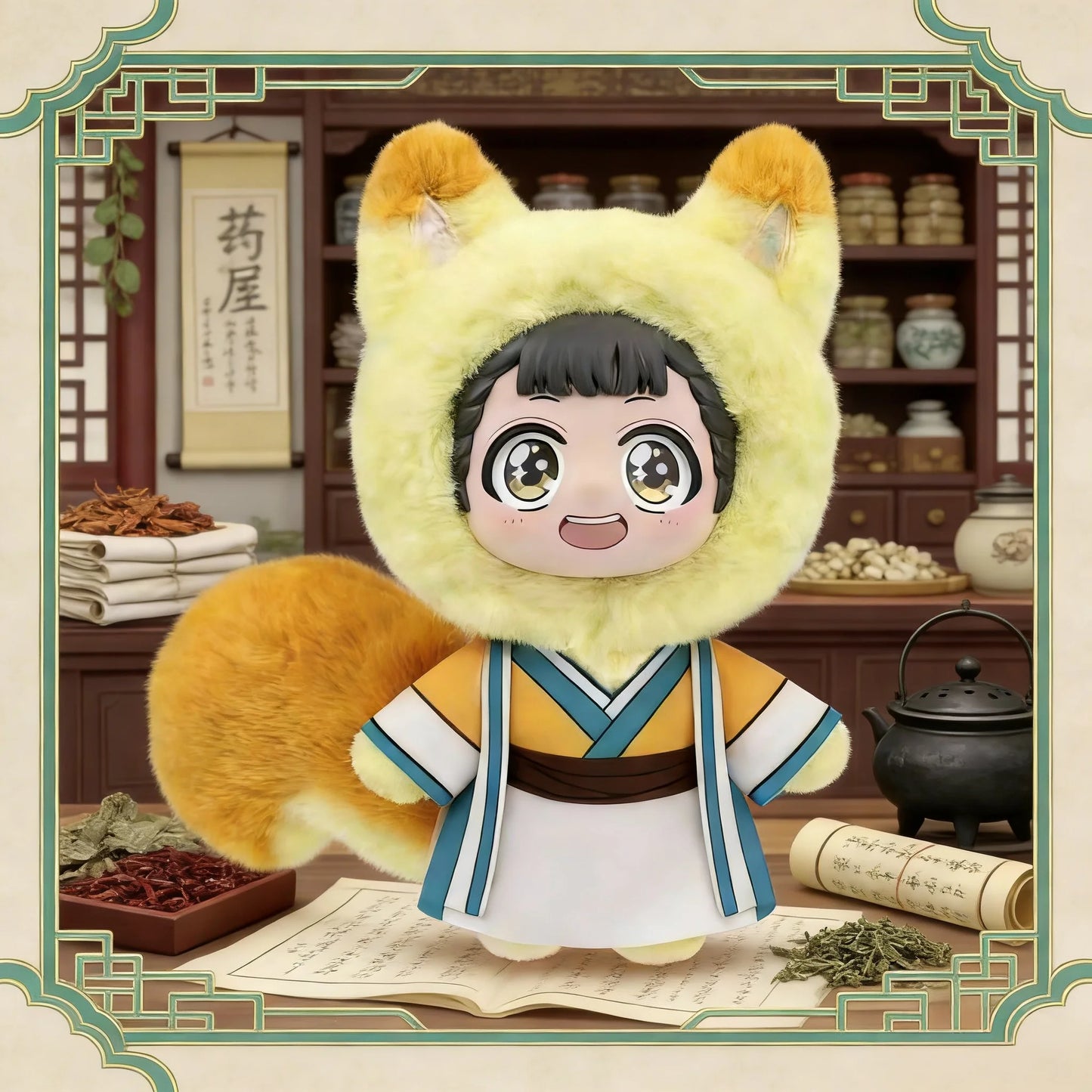 The Apothecary Diaries - Character Series - Colgante de Peluche / Caja Misteriosa