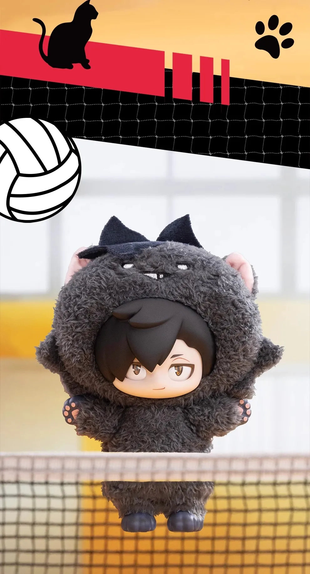 HAIKYU!! Dumpster Battle Serie - Colgante de Peluche Coleccionable