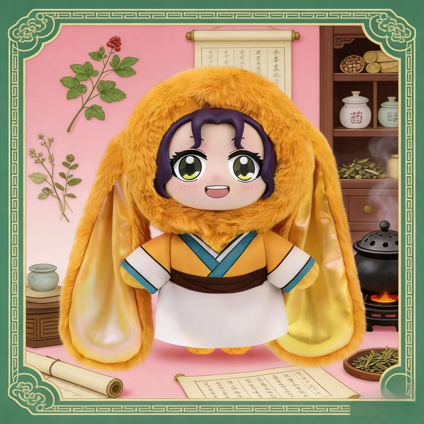 The Apothecary Diaries - Character Series - Colgante de Peluche / Caja Misteriosa