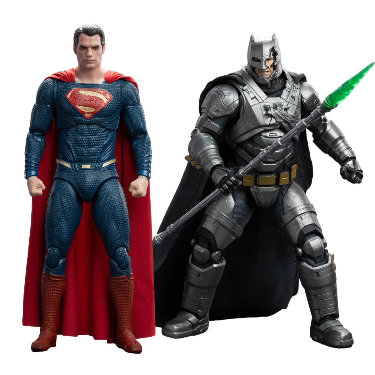 BATMAN V SUPERMAN (2 pack) Deluxe Edition - DC Heroes - Figura Coleccionable
