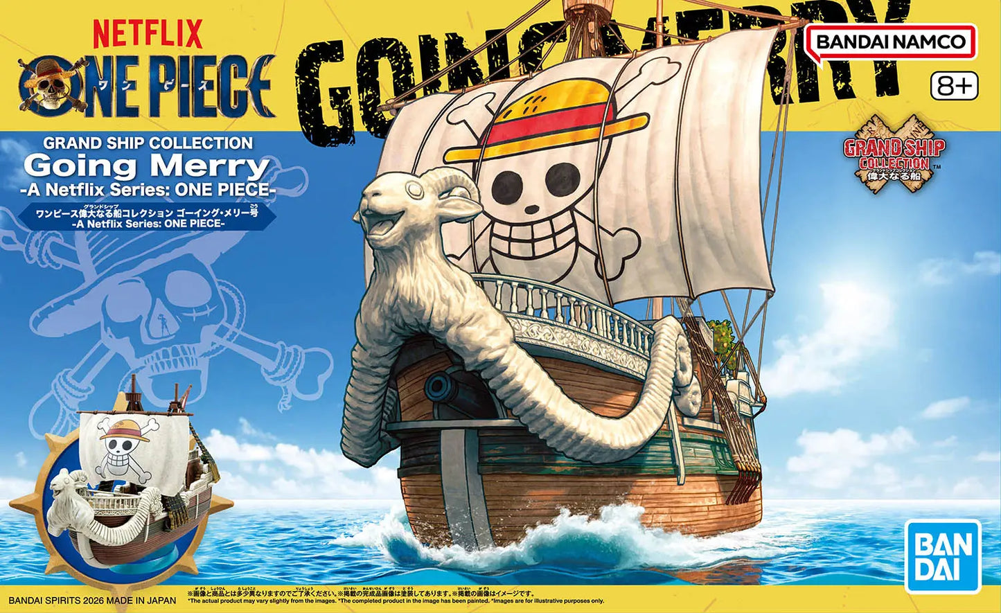 GOING MERRY - One Piece (Netflix) - Grand Ship Collection 3L - Model Kit
