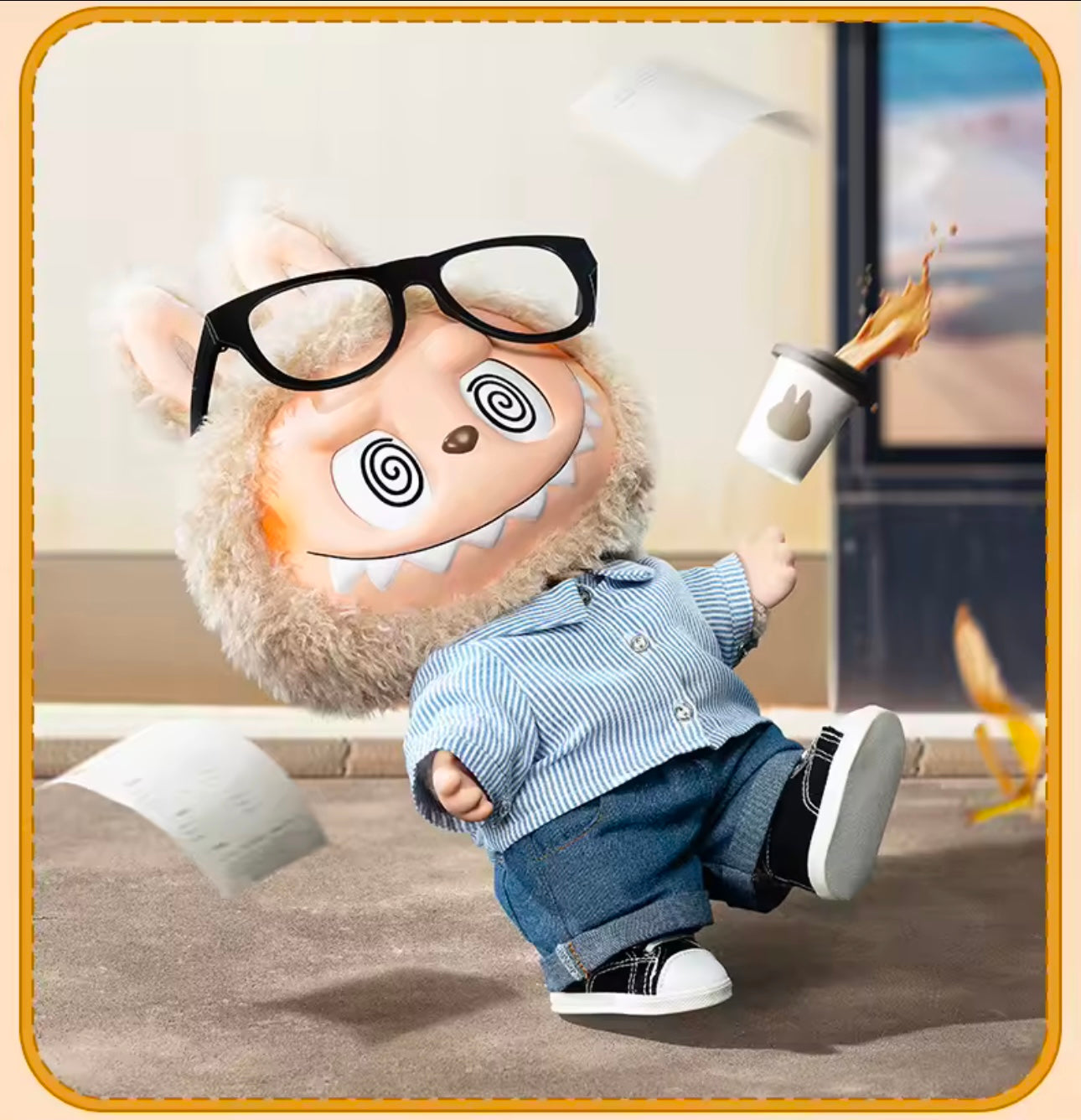 LABUBU THE MONSTERS - Flip With Me Serie - Peluche Coleccionable