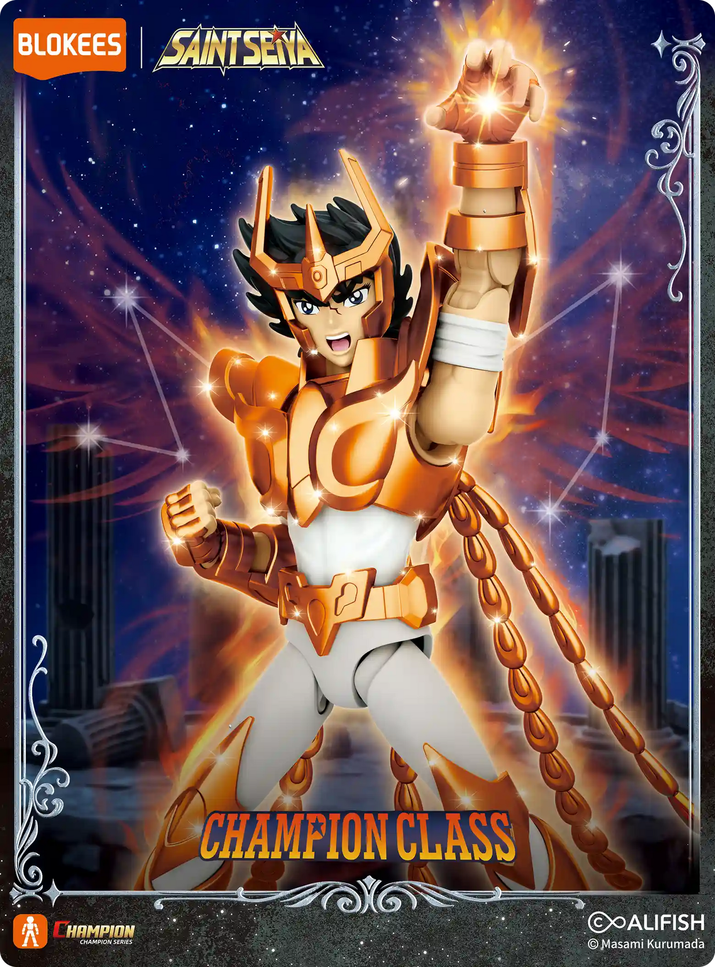 Phoenix Ikki - Saint Seiya Champion Class 12 - Figura Coleccionable / Model Kit
