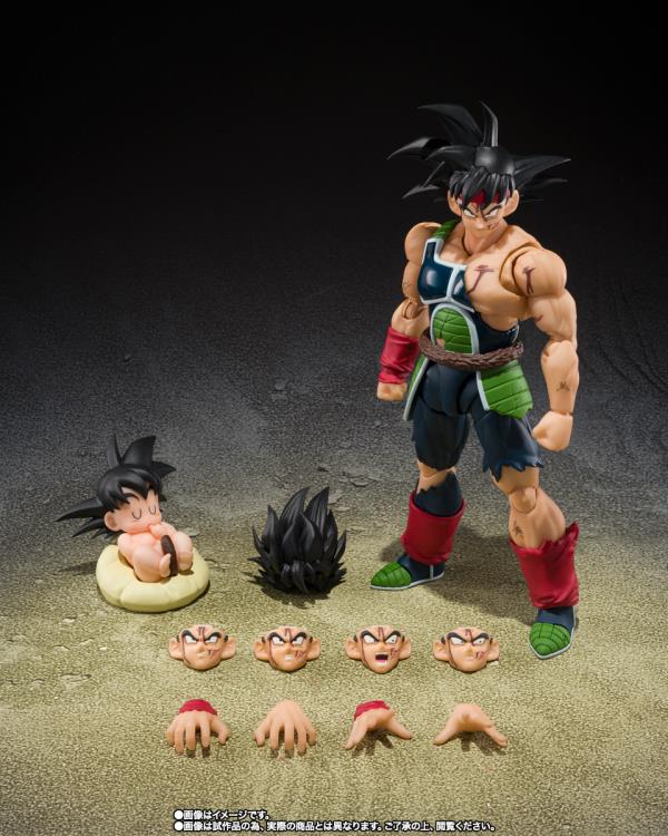 BARDOCK -THE FATHER OF GOKU- Dragon Ball Z - S.H. Figuart - Figura Coleccionable