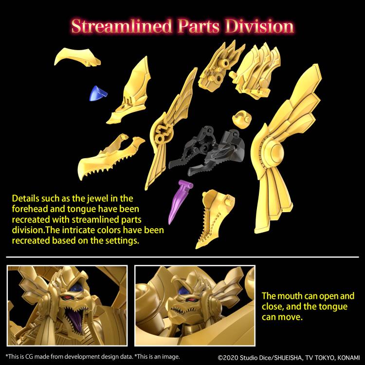 The Winged Dragon of RA - Egyptian God -  Yu-Gi-Oh! Figure-rise Standard Amplified - Model Kit