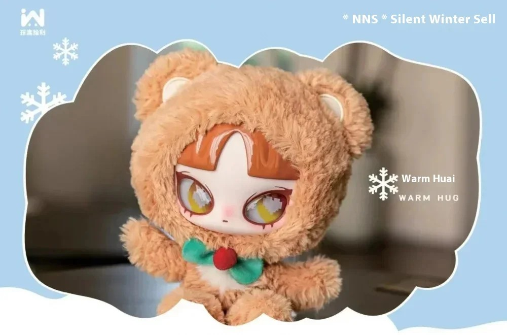 WARM HUAI Silent Winter - INN´S Plush Serie - Colgante de Peluche Coleccionable