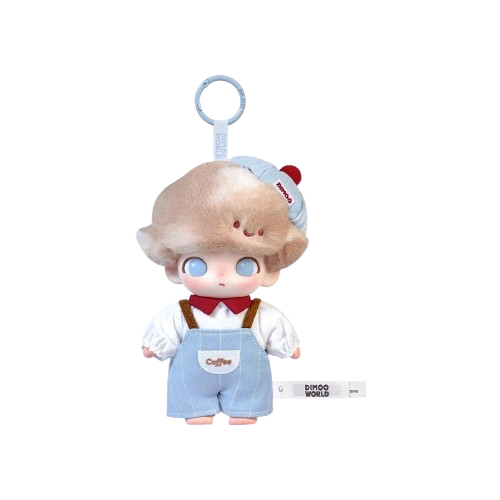 DIMOO World - Crush on Coffee Serie - Colgante de Peluche Coleccionable (PEDIDO)